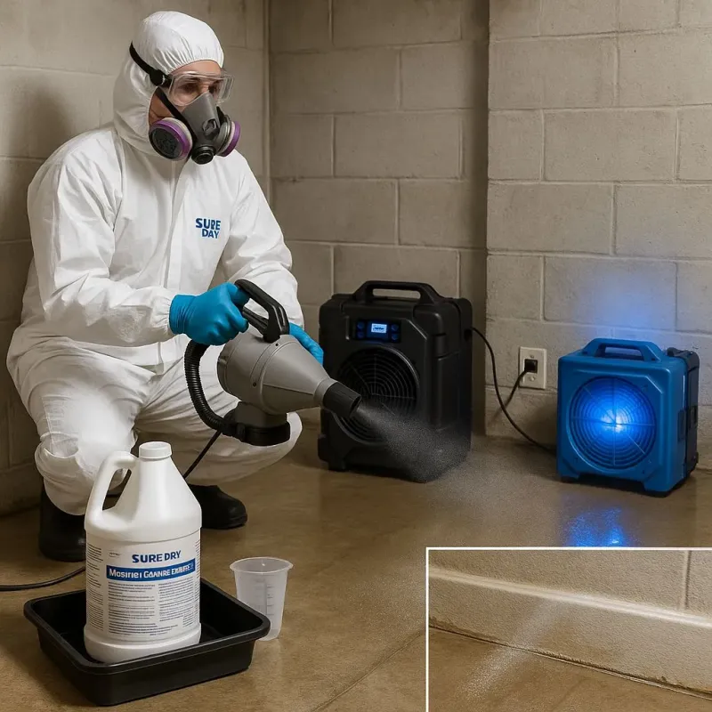 Sanitization and Odor Removal process in Lincoln, CA